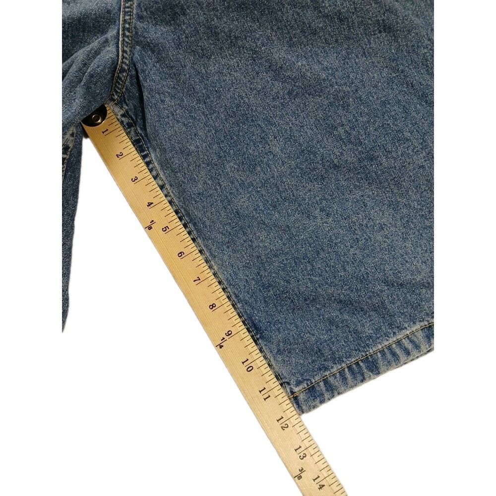 Vintage 90s‎ Tommy Hilfiger Jeans Shorts Men's Size 34 Baggy Cargo Jorts Y2K - Picture 5 of 7
